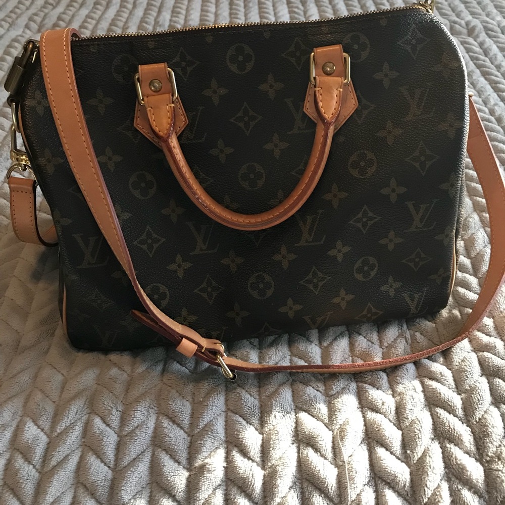 Louis Vuitton speedy 30 Bandolier